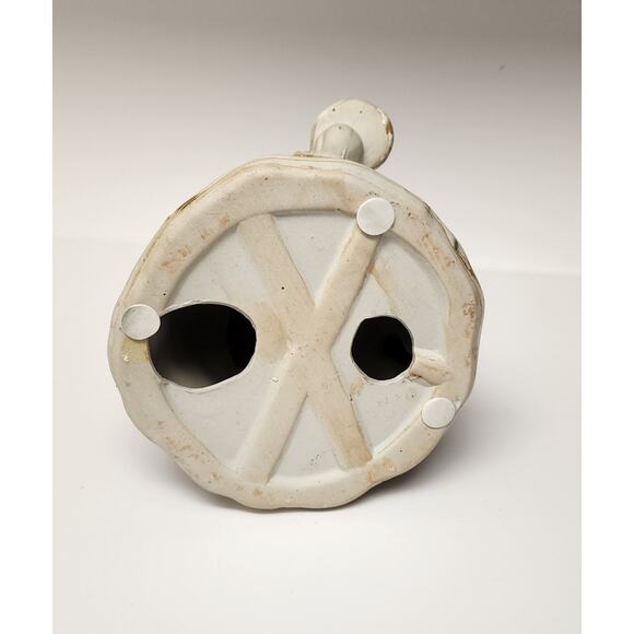 Santa Claus Ceramic Figure Glazed Tree Lots Of 2 - Picture 6 of 15